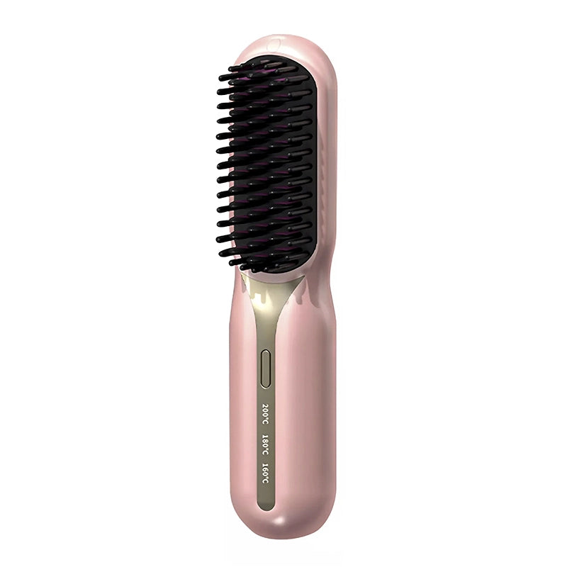 Lançamento - Escova Alisadora de Cabelo 5 em 1 Sem Fio PureGlam 2.0